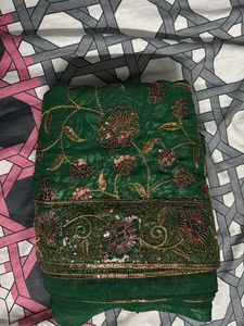 Green Saree