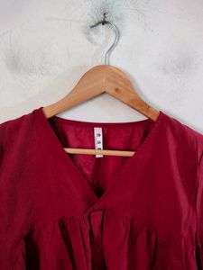 Red Casual Top(Women&#39;s)