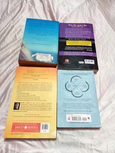Combo Of Four Books (Self Helf And Novel) (Books)