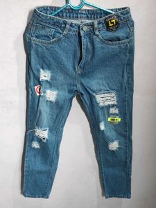Hight Waist Denim Jeans | Designer And Stylish
