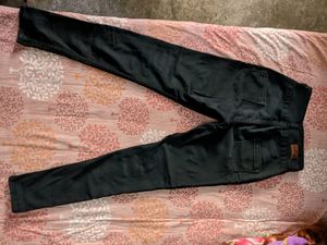 Women Slim Mid Rise Black Jeans