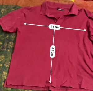 Burgundy Polo Shirt