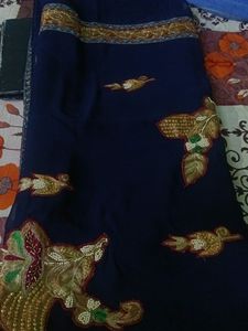 Patch Work Saree