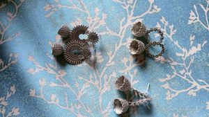 Oxidised Silver Earring Combo Of 3