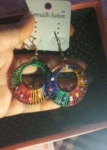 Multi Colour Earings
