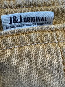 Jack&amp;jones Men&#39;s Tan Denim Jorts