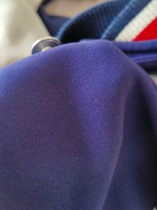 Navy Blue Varsity Jacket
