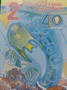 🔥IBNS 2 Dollars From East Caribbean Banknote🔥
