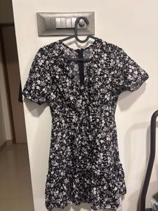 Floral Print Mini Dress