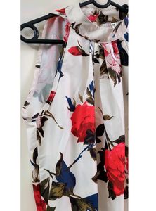 Floral Halter Top