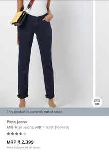 New Pepe Jeans Low Rise  Skinny (buy1get1)
