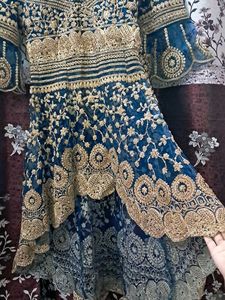 Dark Blue Festive Lehenga