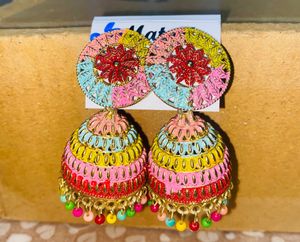 #jhumka earing