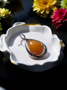 Yellow Aventurine Drop Crystal Pendant
