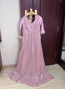 Pink Sequinned Gown