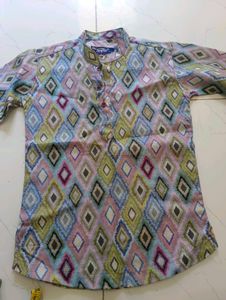 Patterned Men's Casual Shirt