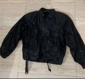 Vintage Black Leather Jacket