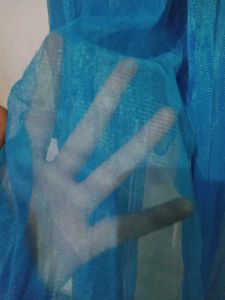 3 Miter Blue Fabric Piece