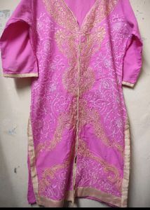 Cotton Pink Kurti