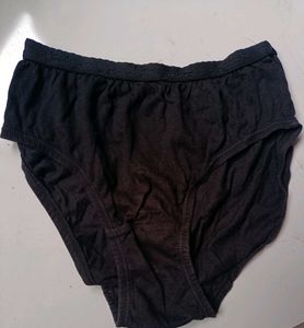 Jockey Black Cotton Briefs (Small)