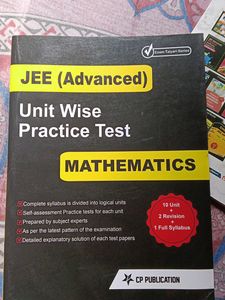 JEE ADVANCED unit Wise Practice Test