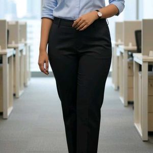 Grey Charcoal black Formal Trousers