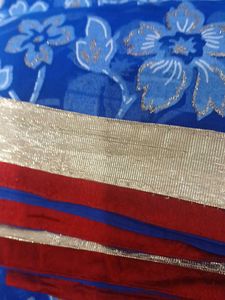 Floral Print Saree