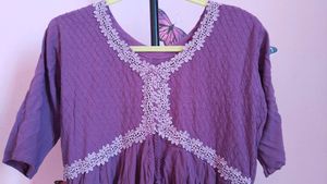 Alia kat Lavender Gown