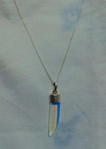 Opal Tooth Shape Pendant ❤️