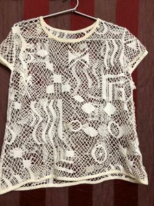 White  Lace Top