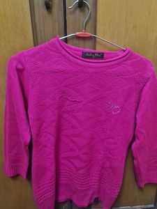 Pink Knit Sweater