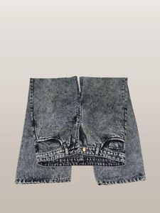 🌫️ Grey Washed Straight-Fit Jeans – 26-28 Inch”