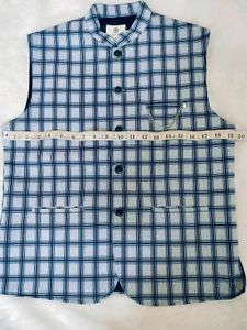 checked Nehru Jacket