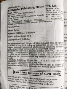 (IGNOU) ACC-1 बच्चों के लिय देखभाल सेवाओं का संगठन