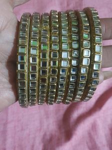 Bangles With Mirror