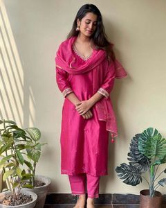 Elegant Pink Kurta Set