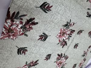 elegant floral bedsheet with cushions cover