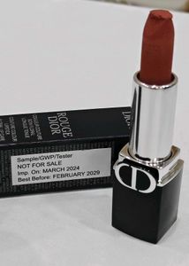 Dior Rouge Lipstick 100 Nude Look Velvet