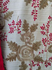 Designer Floral Embroidered Kurta Set