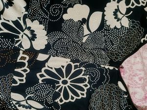 Black Colour Printed Gown Only Rs 139