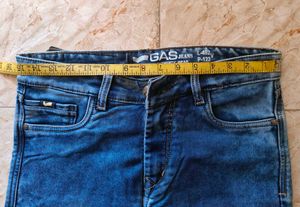 Light Blue Denim Jeans - Little Stretch