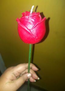 Rose Candle(big) - Romantic Decor