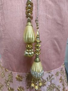 Pink Sleeveless Wedding Gown for Sale