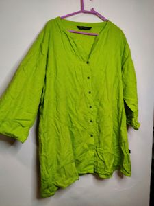 Green Shirt Type Kurti