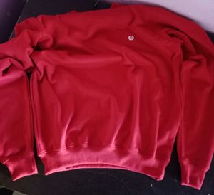 Red Long Sleeve Pullover