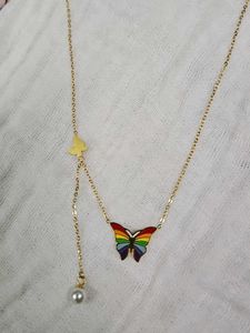 Golden Anti Tarnish Chain Pendent Only @150