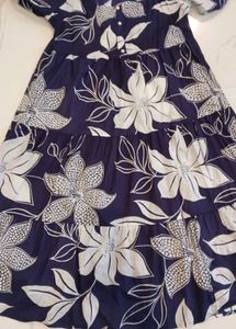 A Line Kurti In Cotton
