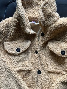 Cozy Tan Faux Shearling Jacket