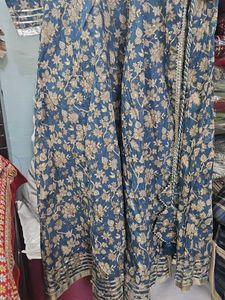Floral Print Kurta Pillzo Set With Dupatta Size xl