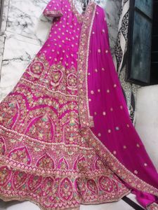 Dabka Embroidery Gown